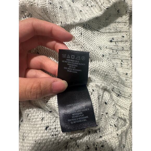 NWT Anthropologie Simona Cowl Neck Slouchy Sweater Gray Size Medium - Picture 6 of 9